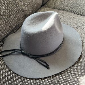 Blue/Grey Fedora Style Hat